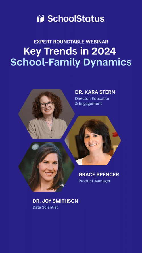 Key Trends in 2024 School-Family Dynamics Webinar with speakers